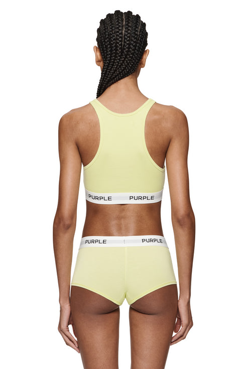 PURPLE BRAND W8003 Rib bralette Womens Apparel